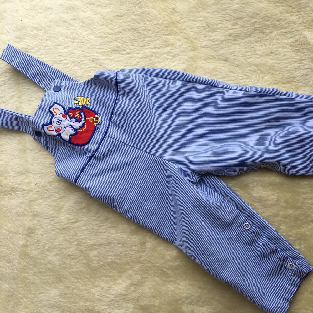 Vintage boy overalls
